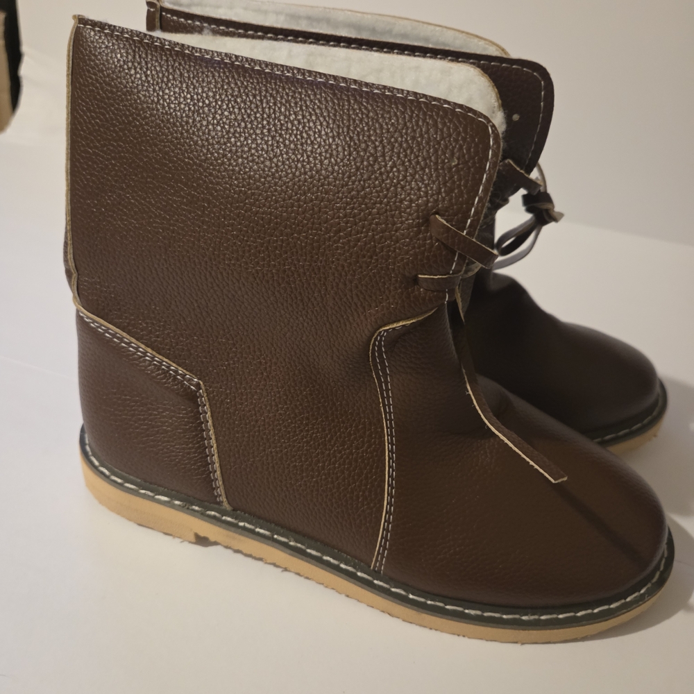 Brown Kids Boots
